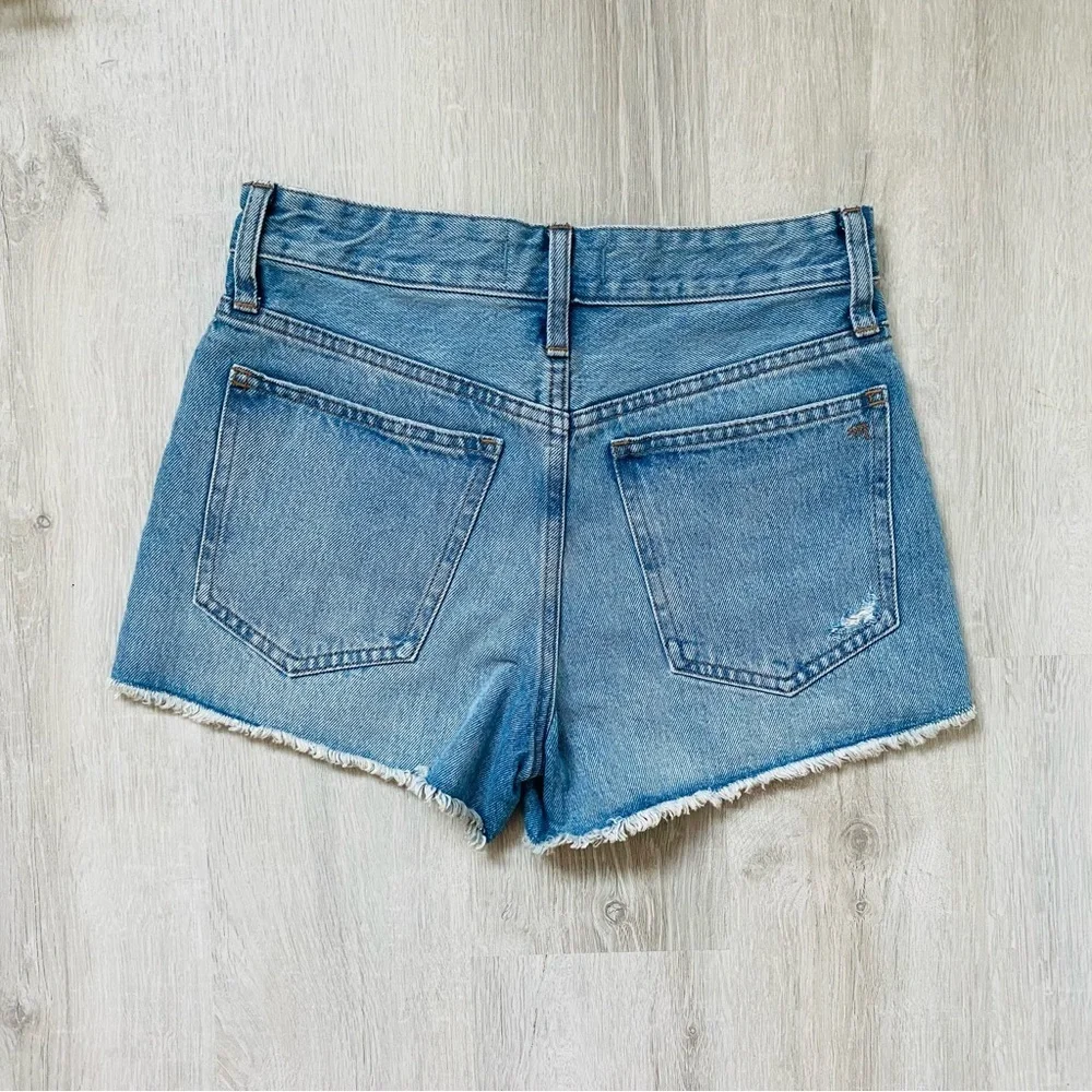 Madewell Relaxed Denim Shorts Blue Sz 23